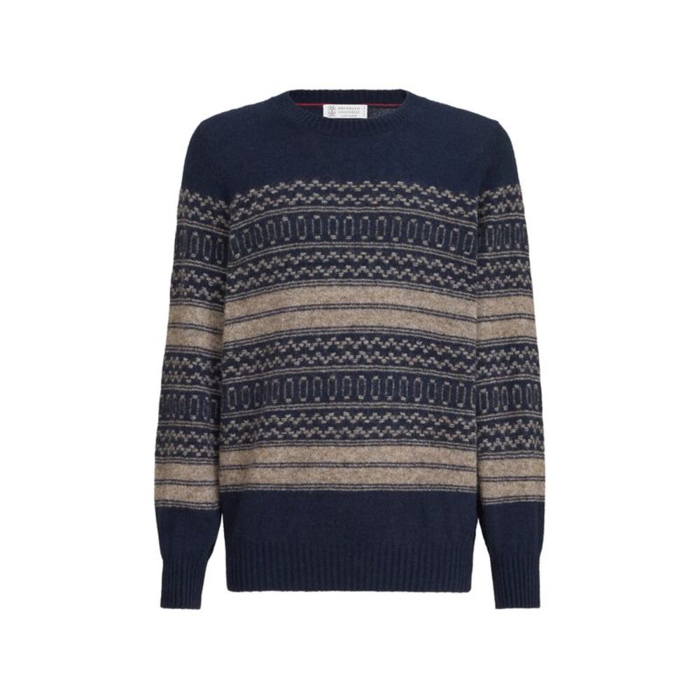 Brunello Cucinelli Blue Sweaters & Knitwear - Jumpers Men